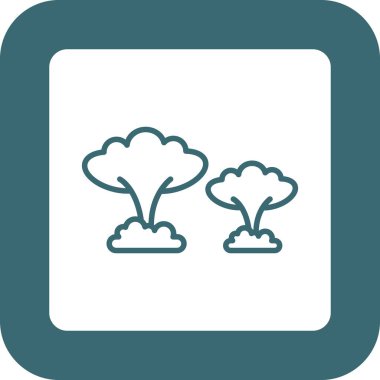 ağaç simgesi vektör illüstrasyonu