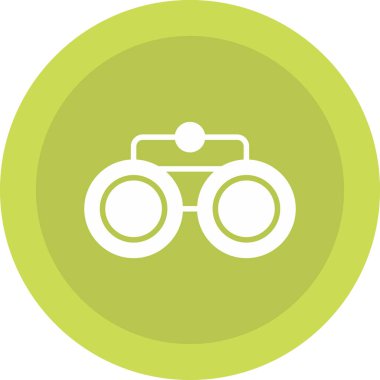 Dürbün. Web simgesi vektör illüstrasyonu