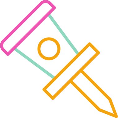 fırça web simgesi basit illüstrasyon