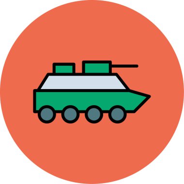 askeri simge vektör illüstrasyonu