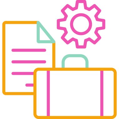 Dosya. Web simgesi basit illüstrasyon