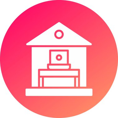 Benzersiz yapı vektörü simgesi