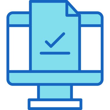 İşaretleme kutusu simgesi. vektör illüstrasyonu