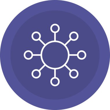 seo modern simgesinin vektör illüstrasyonu