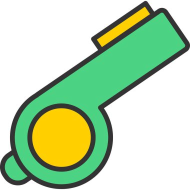 Çizgi film simgesinin vektör çizimi