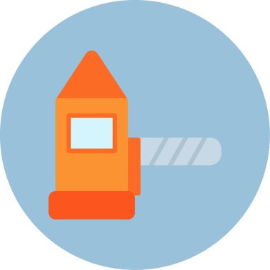 Bir binanın vektör illüstrasyonu