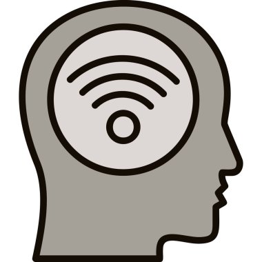 kablosuz sembollü baş