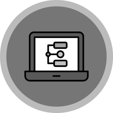 seo modern simgesinin vektör illüstrasyonu