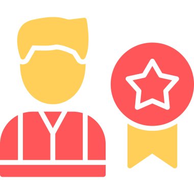 Ödül. Web simgesi basit illüstrasyon