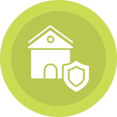 Ev. Web simgesi basit illüstrasyon