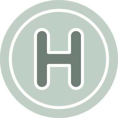 Tıbbi simgenin vektör illüstrasyonu