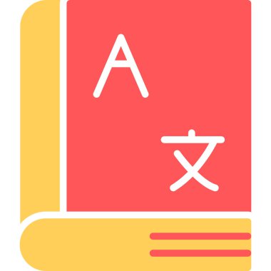 Bir kitabın vektör illüstrasyonu