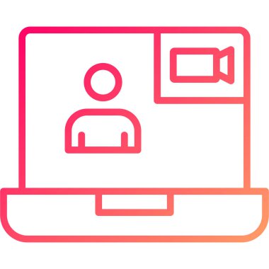 bilgisayar simgesi vektör illüstrasyonu