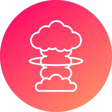 vector illustration of storm icon