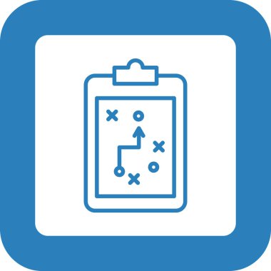 Pano. Web simgesi basit illüstrasyon