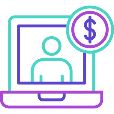 İnternet bankacılığı. Basit resimleme