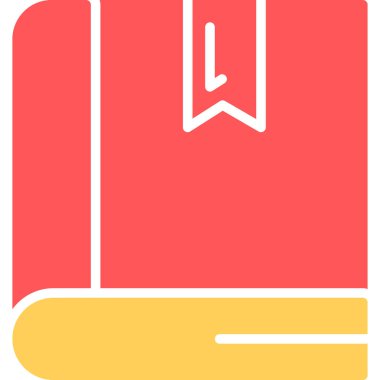 kitap simgesi vektör illüstrasyonu