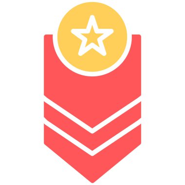 Madalya. Web simgesi vektör illüstrasyonu