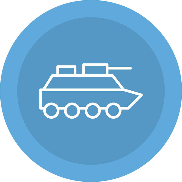 military tank vector icon
