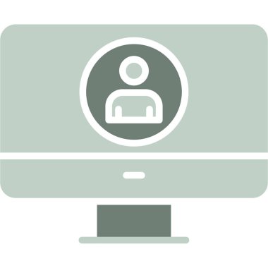 Bilgisayar Vektörü Şekil Simgesi Tasarımı