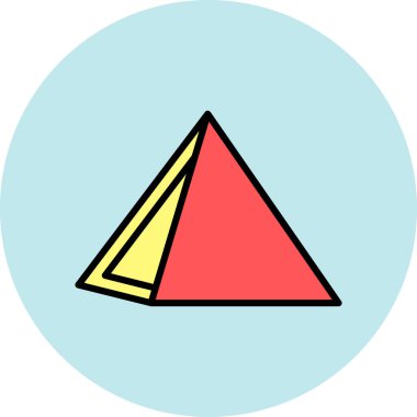 vektör çadırı illüstrasyonu