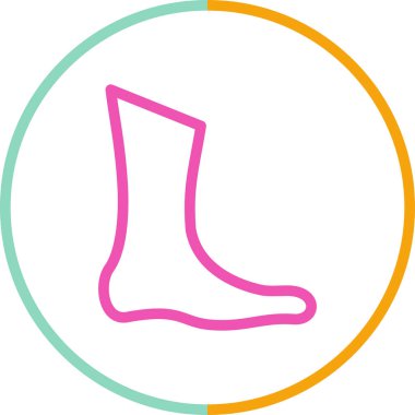 Boot. Web simgesi basit tasarım