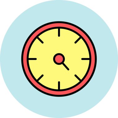 Pusula. Web simgesi basit illüstrasyon