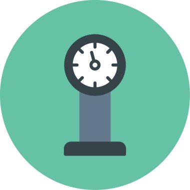 Alarm düz vektör simgesi