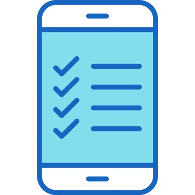 trend biçimi izole edilmiş arkaplanda kontrol listesi simgesi