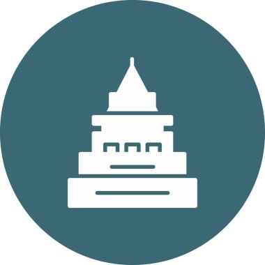 Yapı simgesinin vektör illüstrasyonu