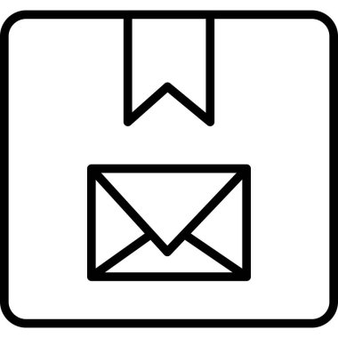 e- posta simgesi, vektör tasarımı