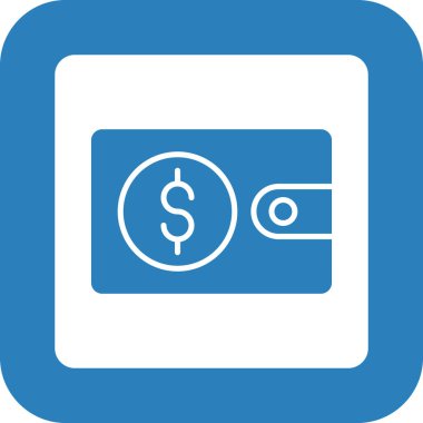 Dolar simgesi, vektör illüstrasyonu