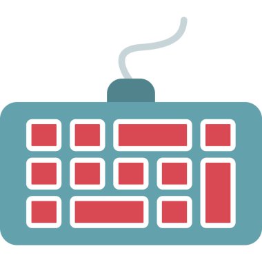 - Makine. Web simgesi basit illüstrasyon