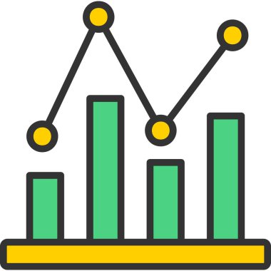 Çizelge. Web simgesi basit illüstrasyon