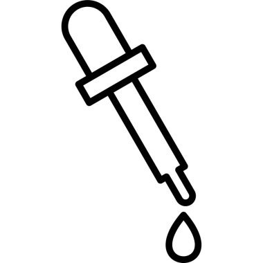 Bırakıcı simgesi vektör illüstrasyonu