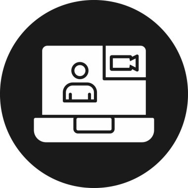 Seo simgesinin vektör illüstrasyonu