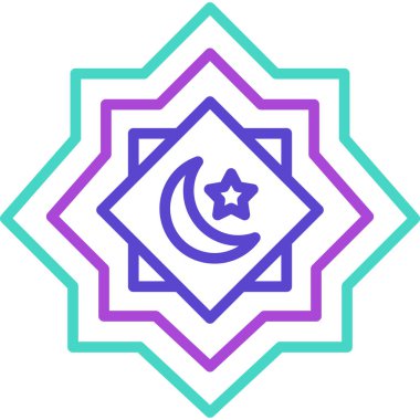 Yıldız. Web simgesi basit illüstrasyon