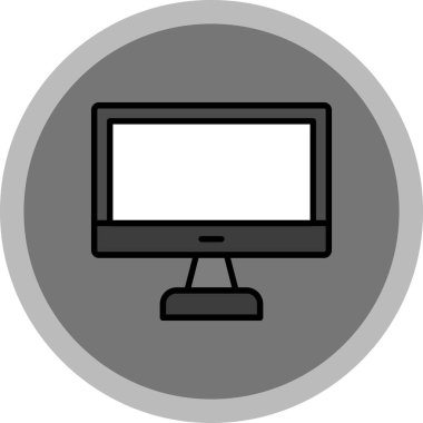 bilgisayar simgesi vektör illüstrasyonu