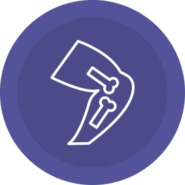 Vektör anahtar web simgesi