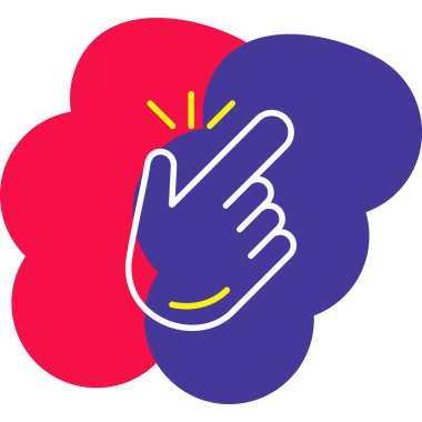 İnsan gövdesi simgesinin vektör illüstrasyonu