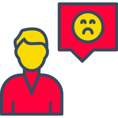 Müşteri geribildirim simgesi - taslak biçimi