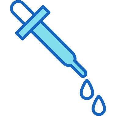 Su damlasının vektör çizimi