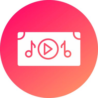 Müzik çalar. Web simgesi