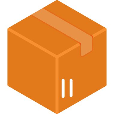 kutu gönderme simgesi düz biçimli