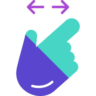 parmak jesti el simgesi - taslak biçimi