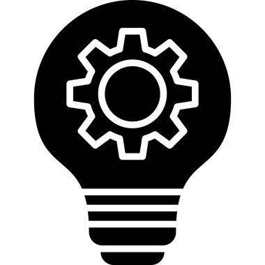 fikir vektörü simgeleri düz simge