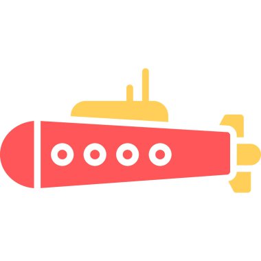 Çemberdeki bir gemi simgesinin vektör çizimi