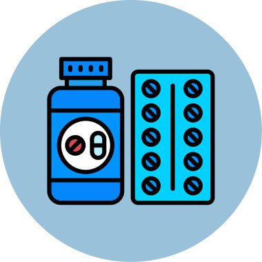 şişe simgesi vektör illüstrasyonu