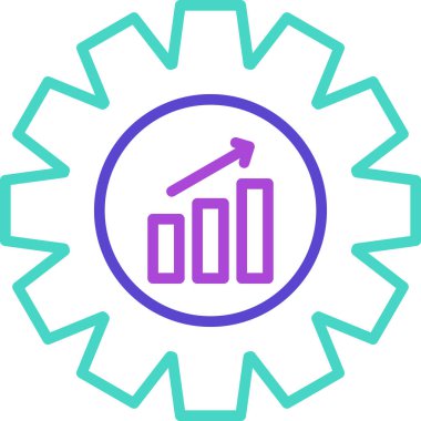 seo modern simgesinin vektör illüstrasyonu