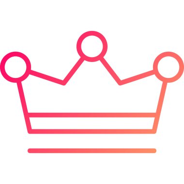 Kraliyet tacı. Basit tasarım